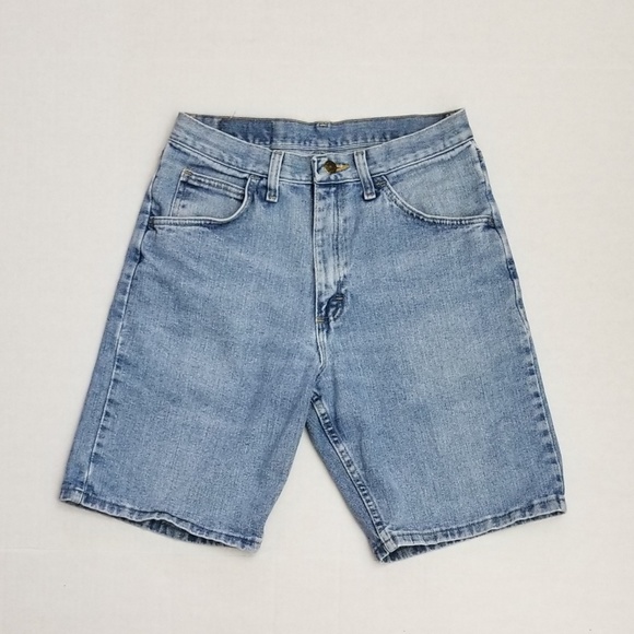 wrangler men's denim shorts